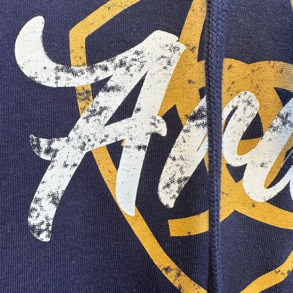 Ariat REAL Shield Logo Hoodie sweatshirt navy blue womens medium NEW - Picture 4 of 5